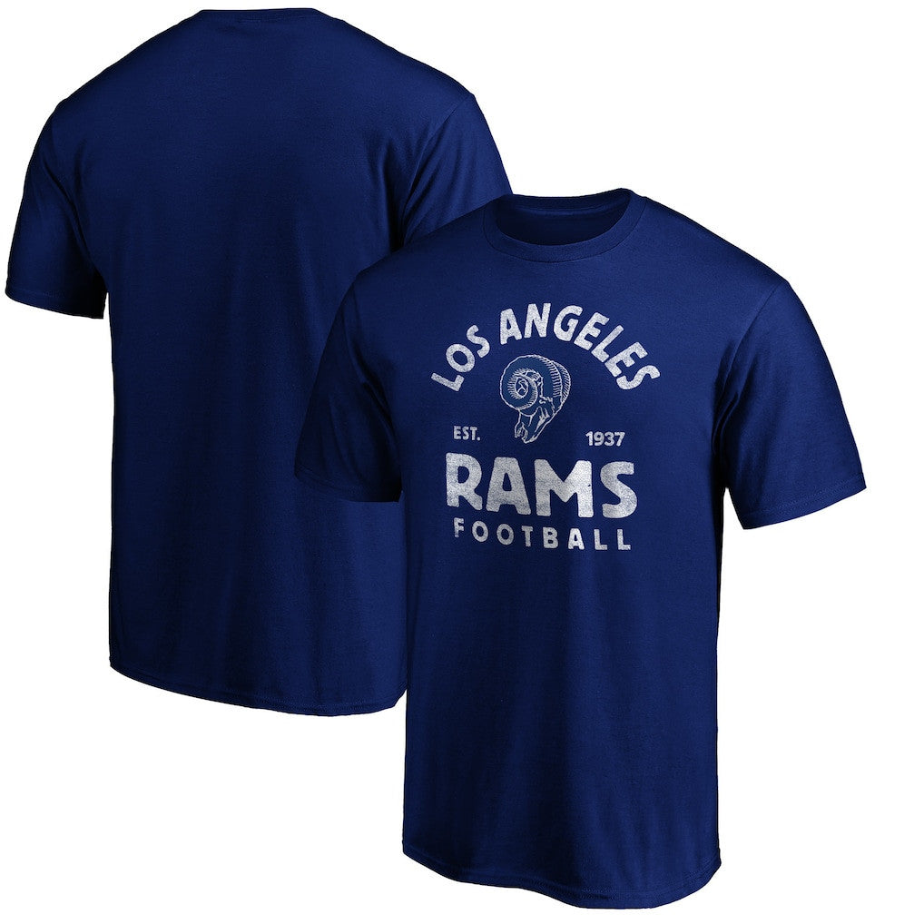 Los Angeles Rams Vintage Arch Classic T-Shirt - Navy