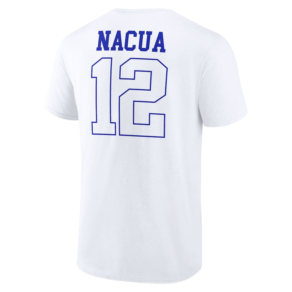 Puka Nacua 12 Los Angeles Rams Signature T-Shirt - White