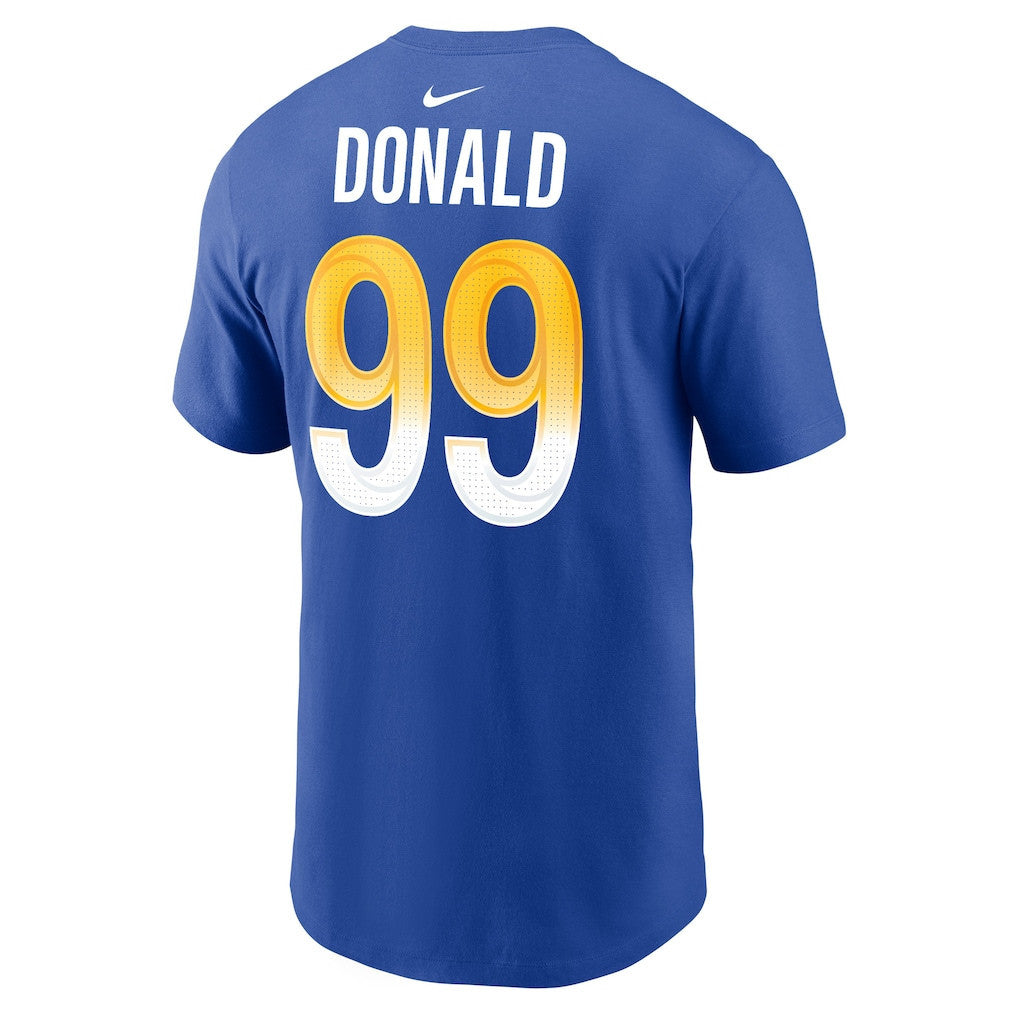 Aaron Donald 99 Los Angeles Rams Nike Player T-Shirt - Royal
