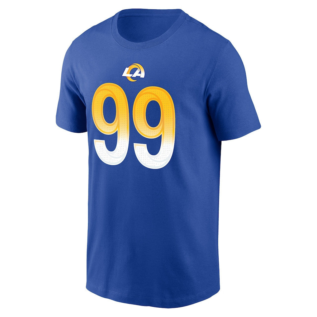 Aaron Donald 99 Los Angeles Rams Nike Player T-Shirt - Royal