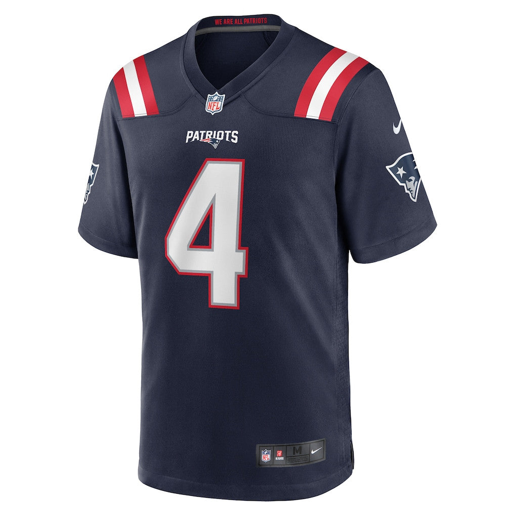Antonio Gibson 4 New England Patriots 2026 Super Bowl LX Game Jersey - Navy