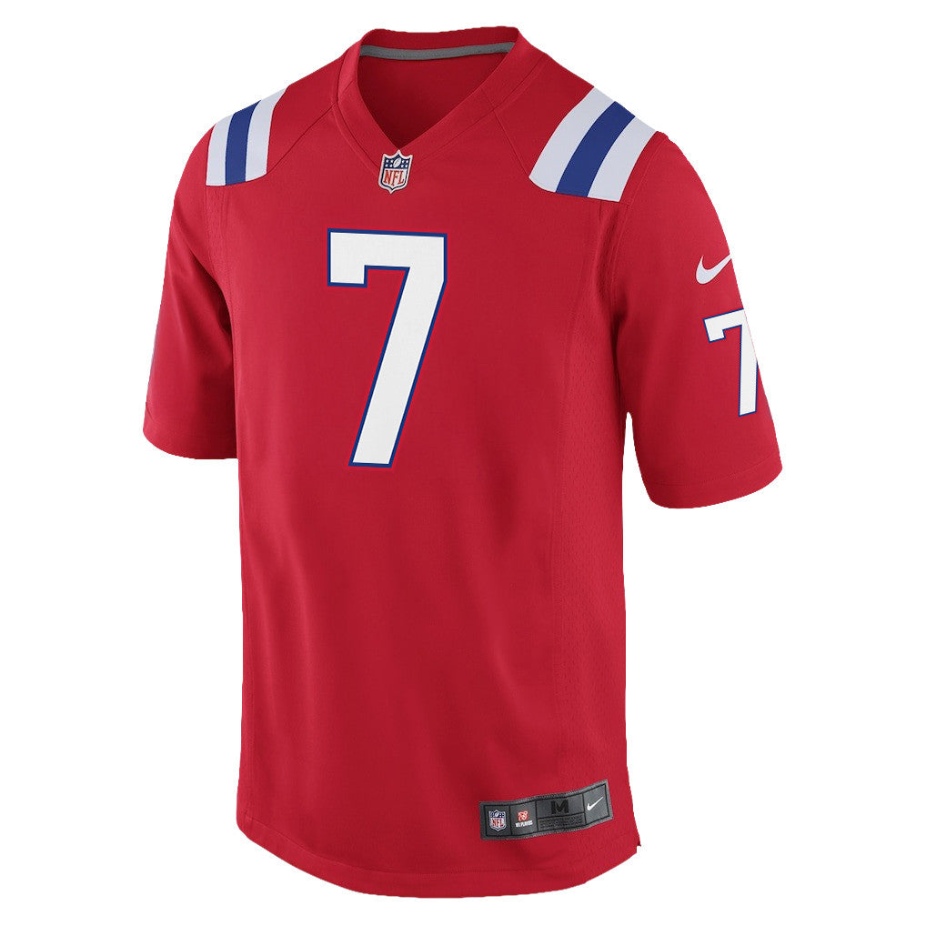 Carlton Davis III 7 New England Patriots YOUTH 2026 Super Bowl LX - Alternate Game Jersey - Red