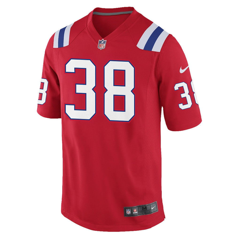 Rhamondre Stevenson 38 New England Patriots YOUTH 2026 Super Bowl LX - Alternate Game Jersey - Red