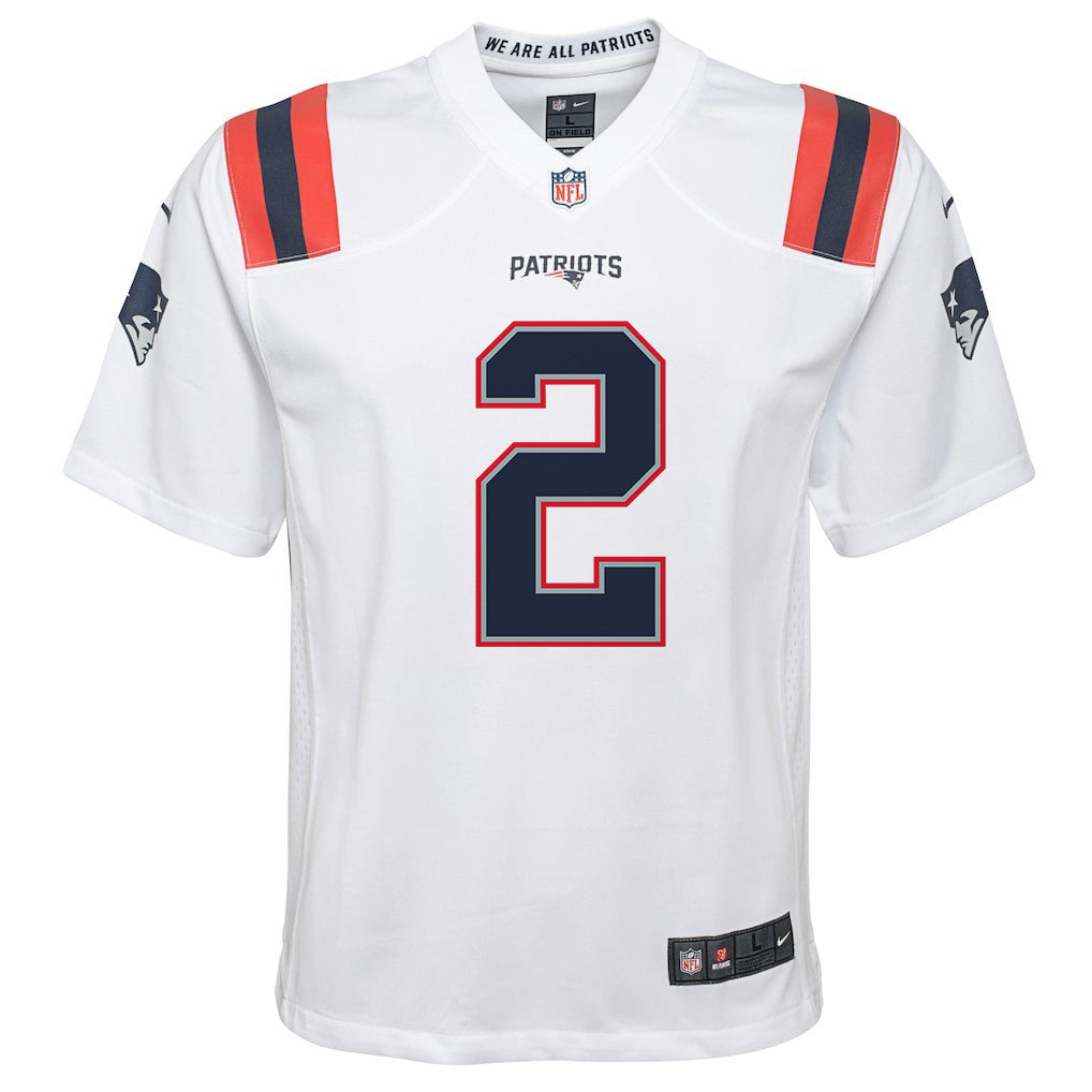 Harold Landry III 2 New England Patriots YOUTH 2026 Super Bowl LX - White Game Jersey