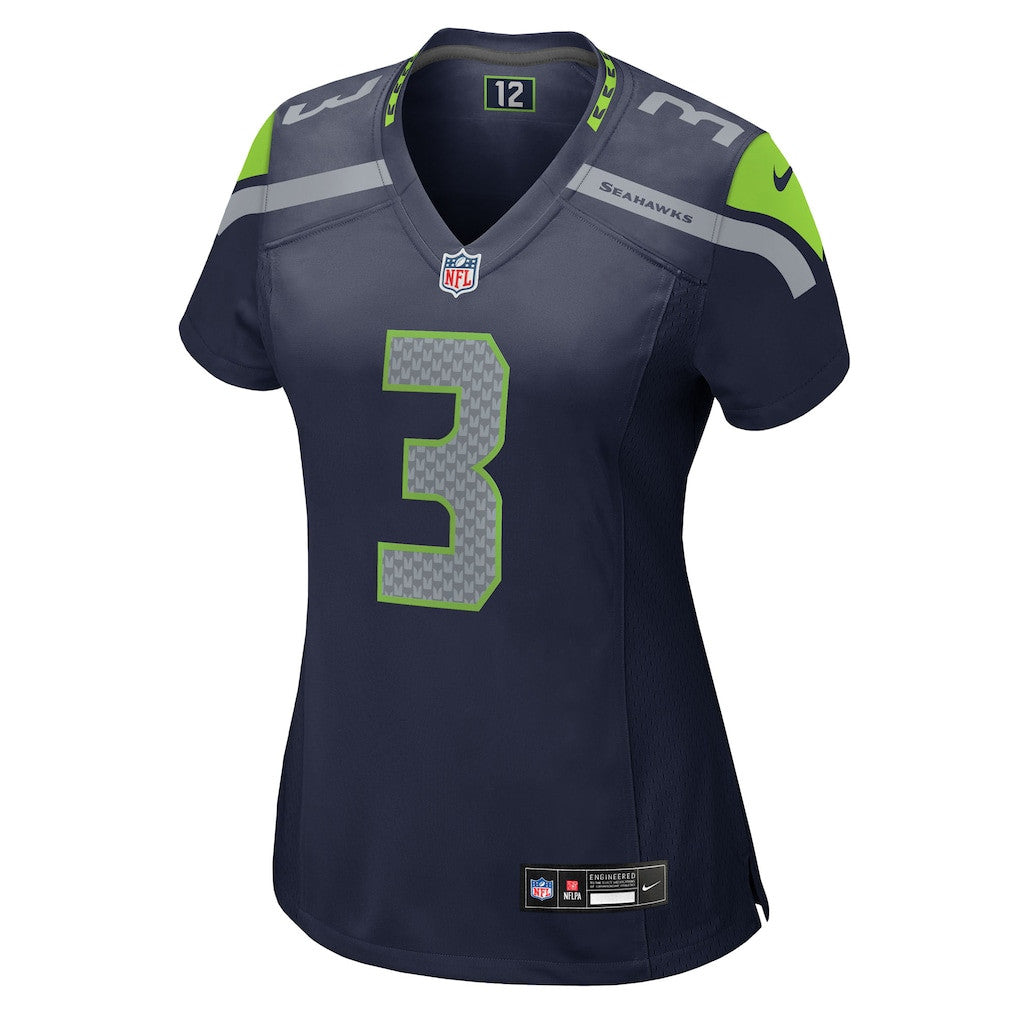Nick Emmanwori 3 Seattle Seahawks 2026 Super Bowl LX - Women Navy Game Jersey