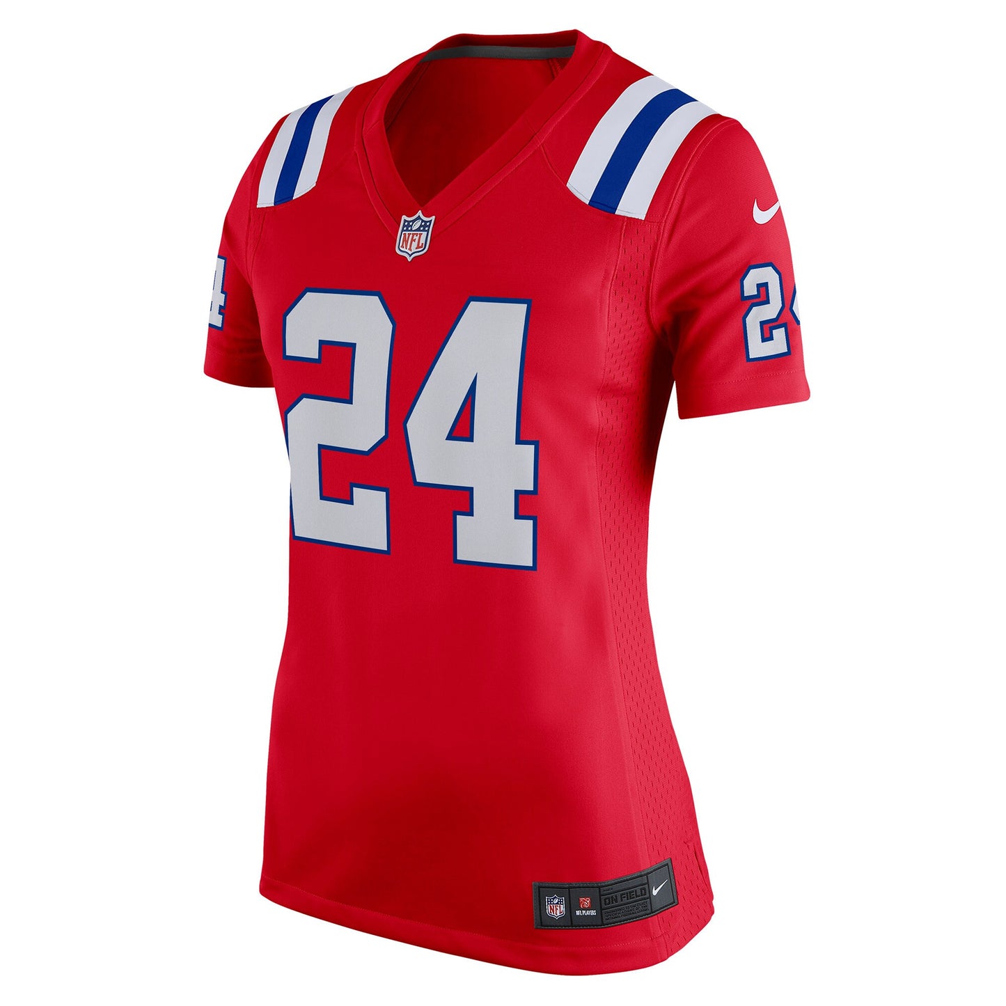 Ty Law 24 New England Patriots 2026 Super Bowl LX - Women's Alternate Game Jersey - Red