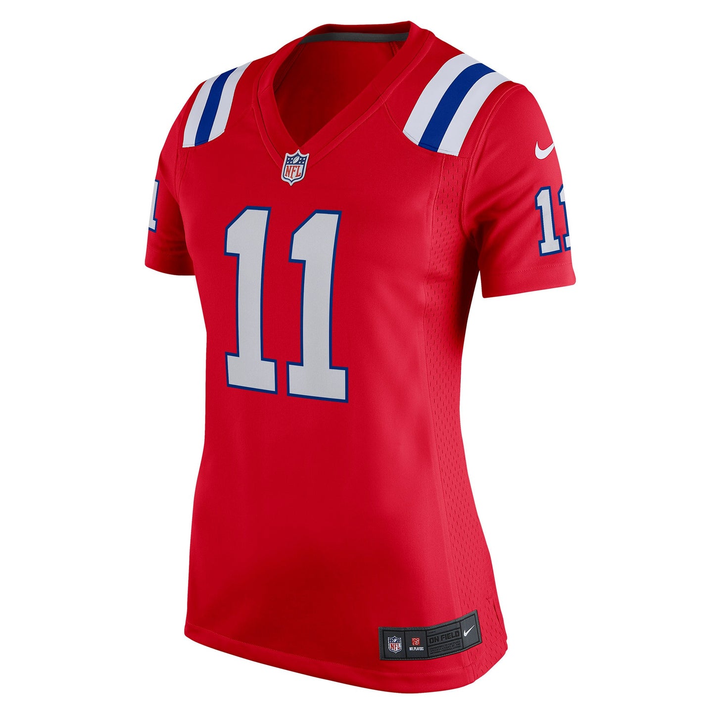 Drew Bledsoe 11 New England Patriots 2026 Super Bowl LX - Women's Alternate Game Jersey - Red