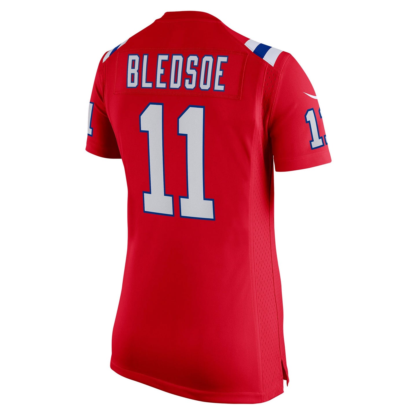 Drew Bledsoe 11 New England Patriots 2026 Super Bowl LX - Women's Alternate Game Jersey - Red