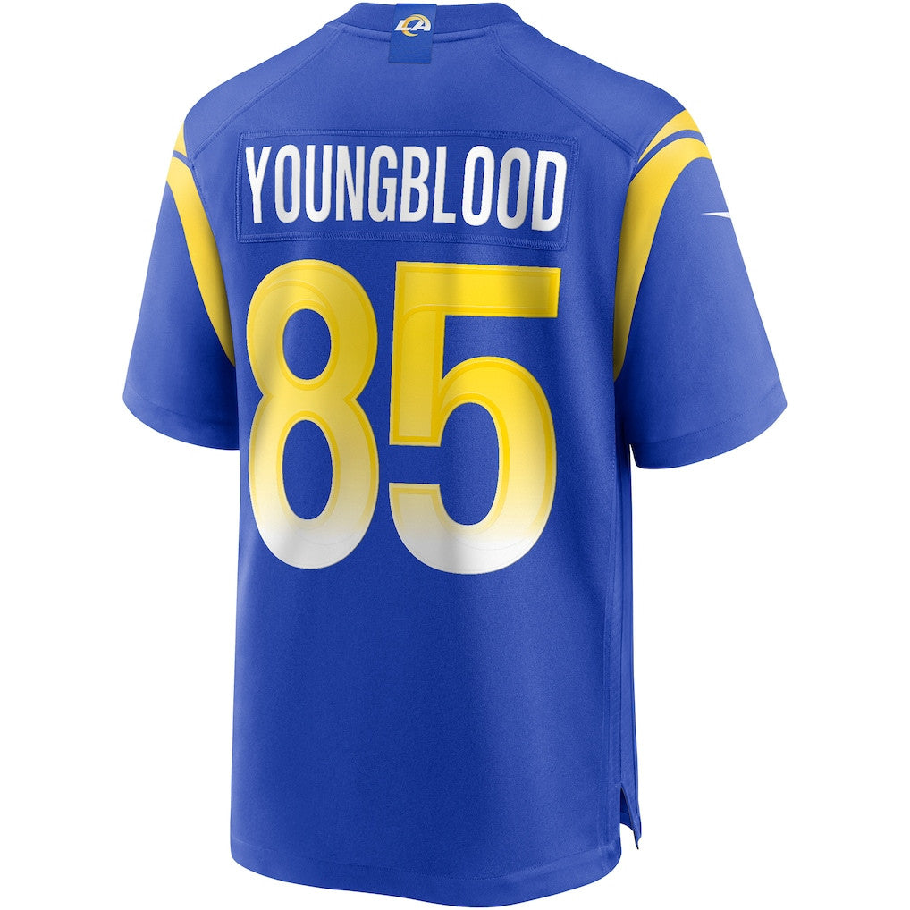 Jack Youngblood 85 Los Angeles Rams 2026 Super Bowl LX - Royal Game Player Jersey