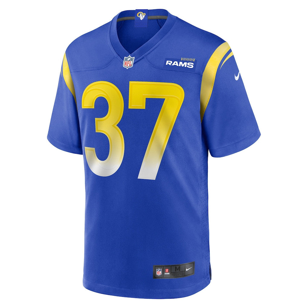 Quentin Lake 37 Los Angeles Rams 2026 Super Bowl LX - Royal Game Player Jersey