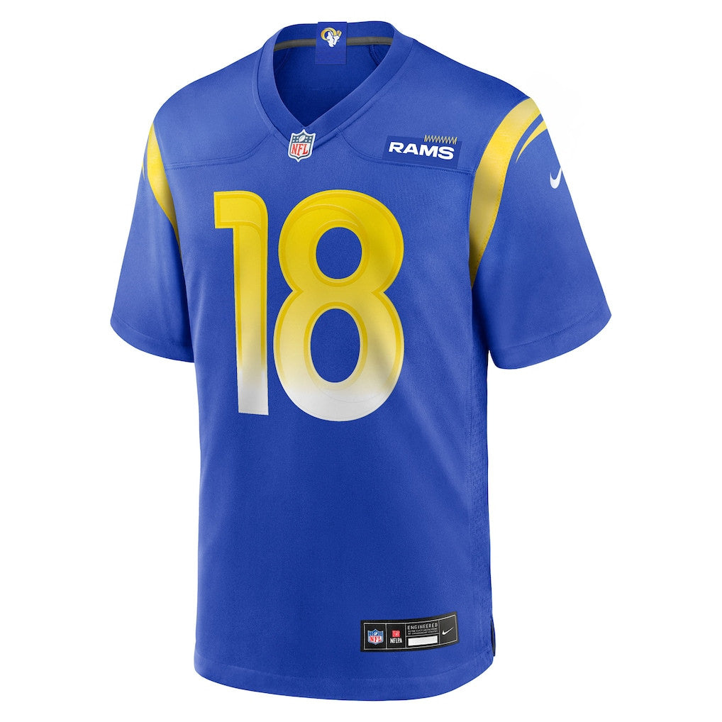 Terrance Ferguson 18 Los Angeles Rams 2026 Super Bowl LX - Royal Game Player Jersey