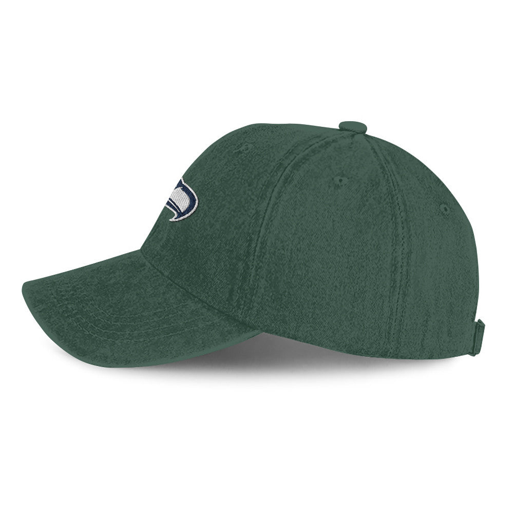 Seattle Seahawks 25/26 Washed Cotton Cap – Logo Iconic Printed Graphic - Green