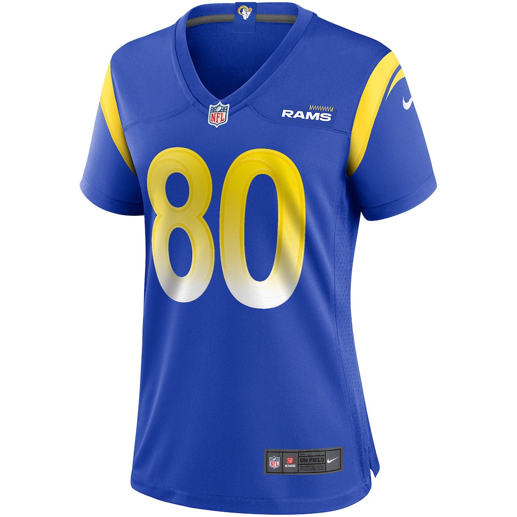 Isaac Bruce 80 Women's Los Angeles Rams 2026 Super Bowl LX - Royal Team Game Jersey