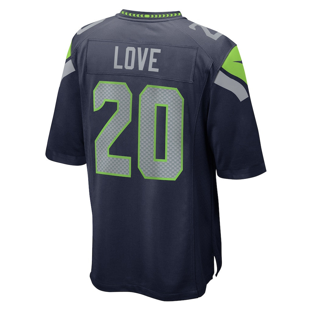 Julian Love 20 Seattle Seahawks 2026 Super Bowl LX - College Navy Team Game Jersey