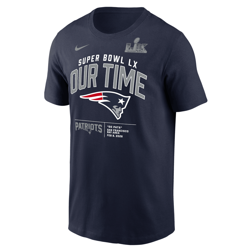 New England Patriots Super Bowl LX Classic T-Shirt - Navy