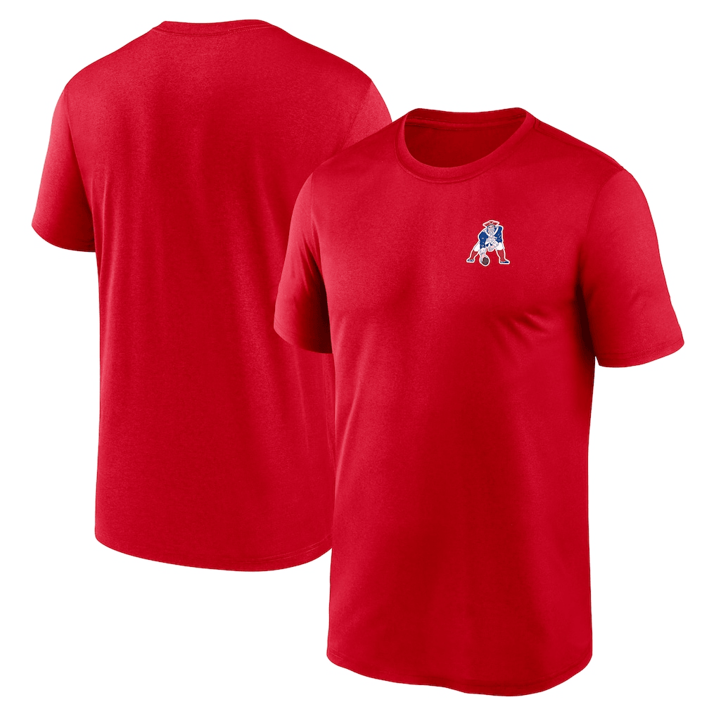 New England Patriots Sideline Alt Pack Legend T-Shirt - Red