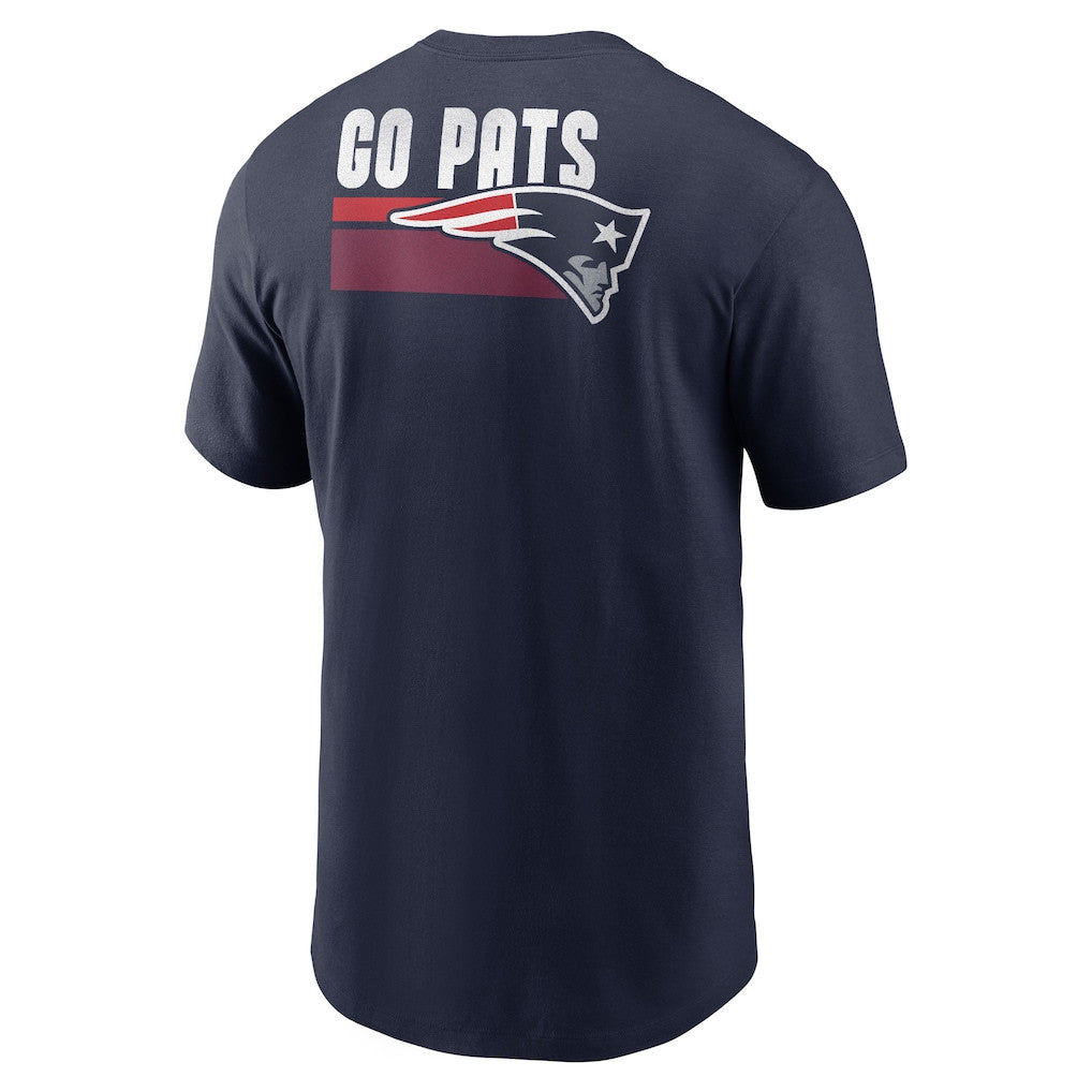 New England Patriots Blitz Essential T-Shirt - Navy