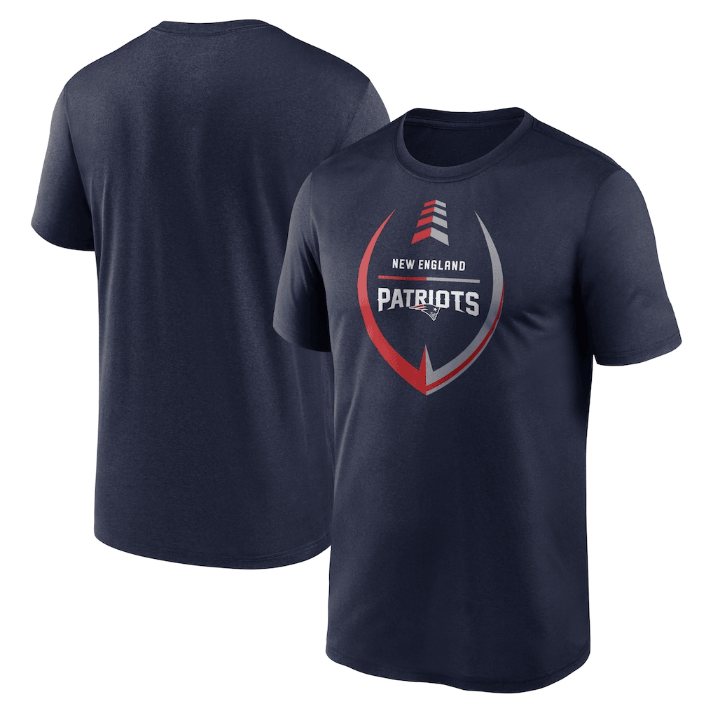 New England Patriots Icon Legend T-Shirt - Navy