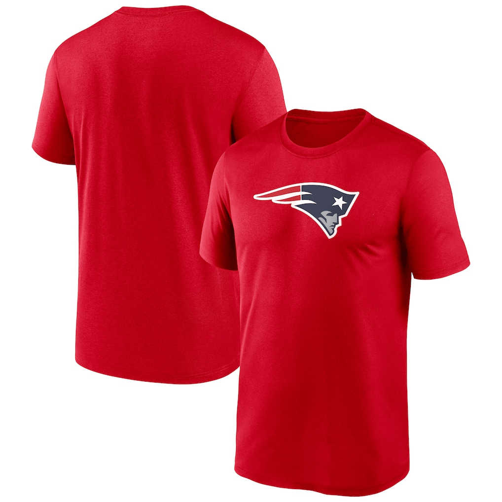 New England Patriots Primetime Legend Logo T-Shirt - Red