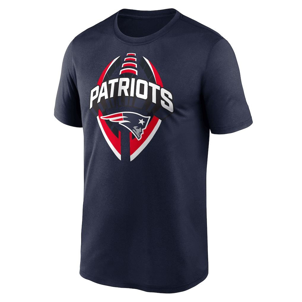 New England Patriots Legend Icon Performance T-Shirt - Navy