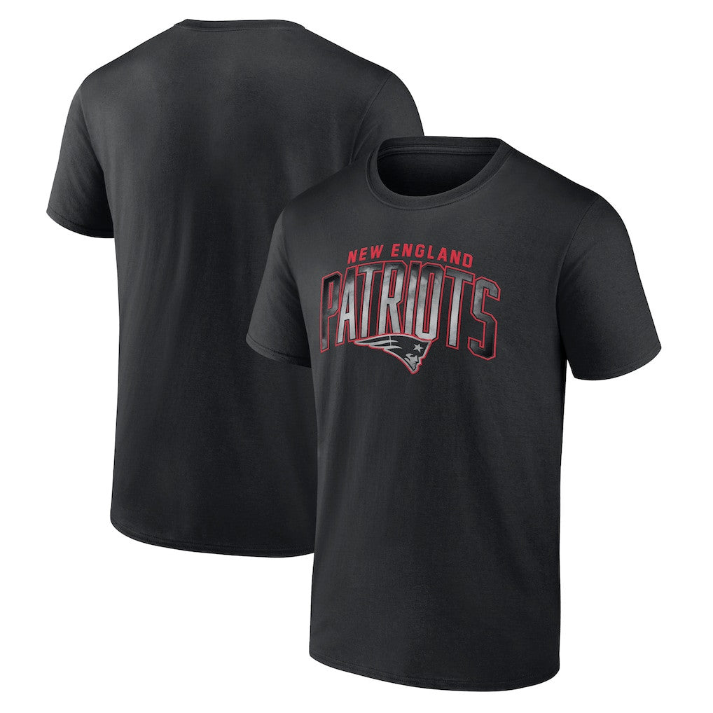 New England Patriots Smoke Arch T-Shirt - Black