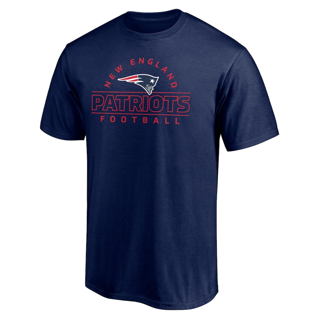 New England Patriots Dual Threat T-Shirt - Navy