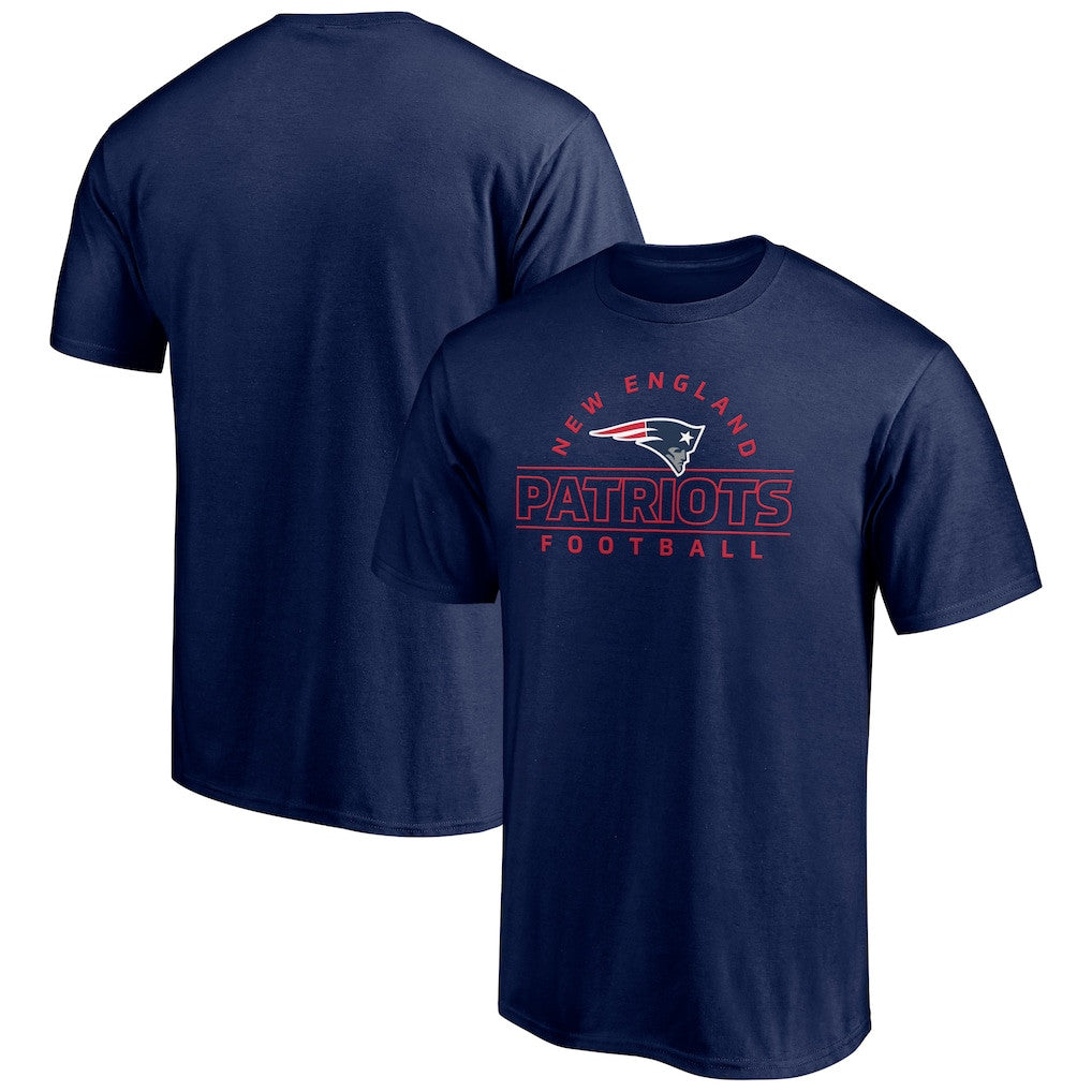 New England Patriots Dual Threat T-Shirt - Navy