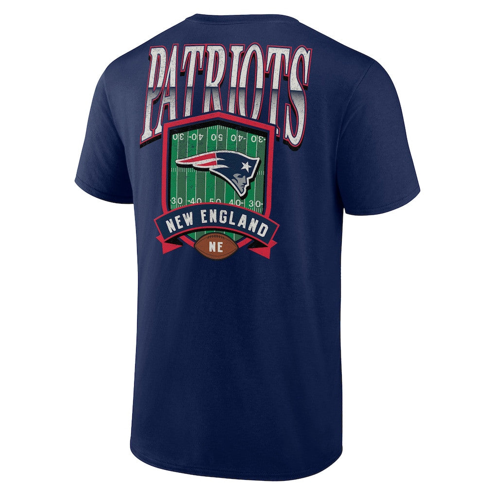 New England Patriots Full Range T-Shirt - Navy