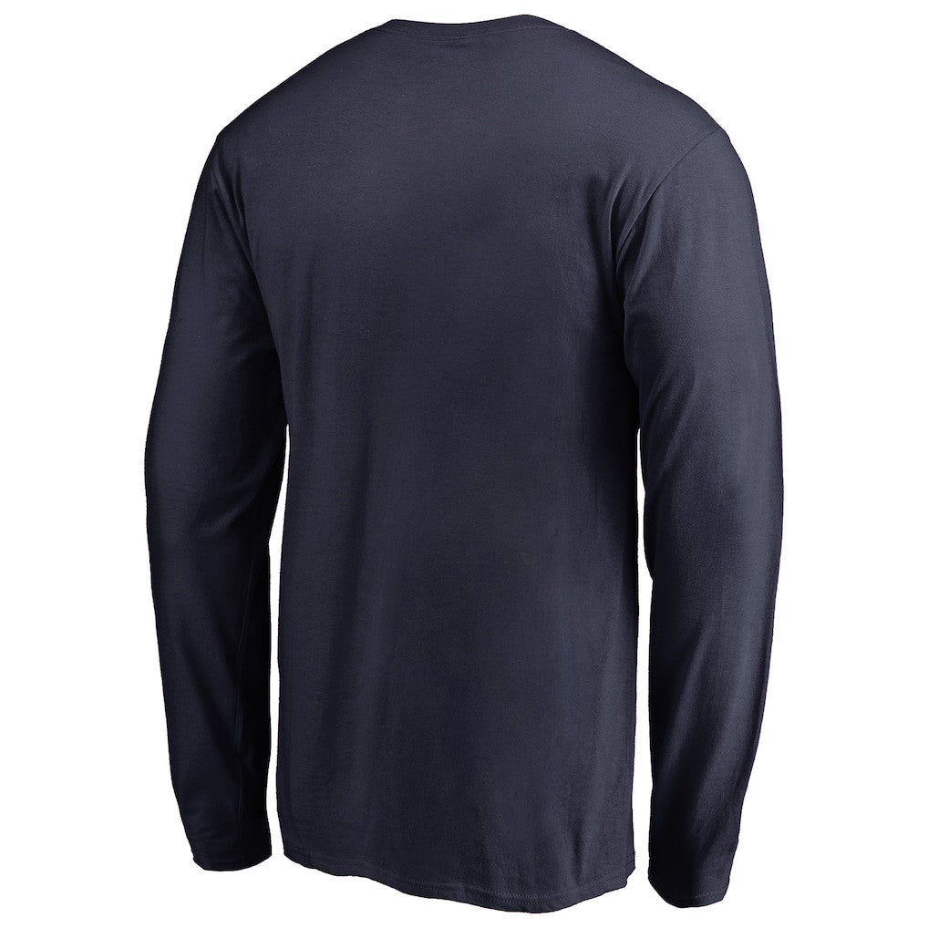 New England Patriots Victory Arch Long Sleeve T-Shirt - Navy