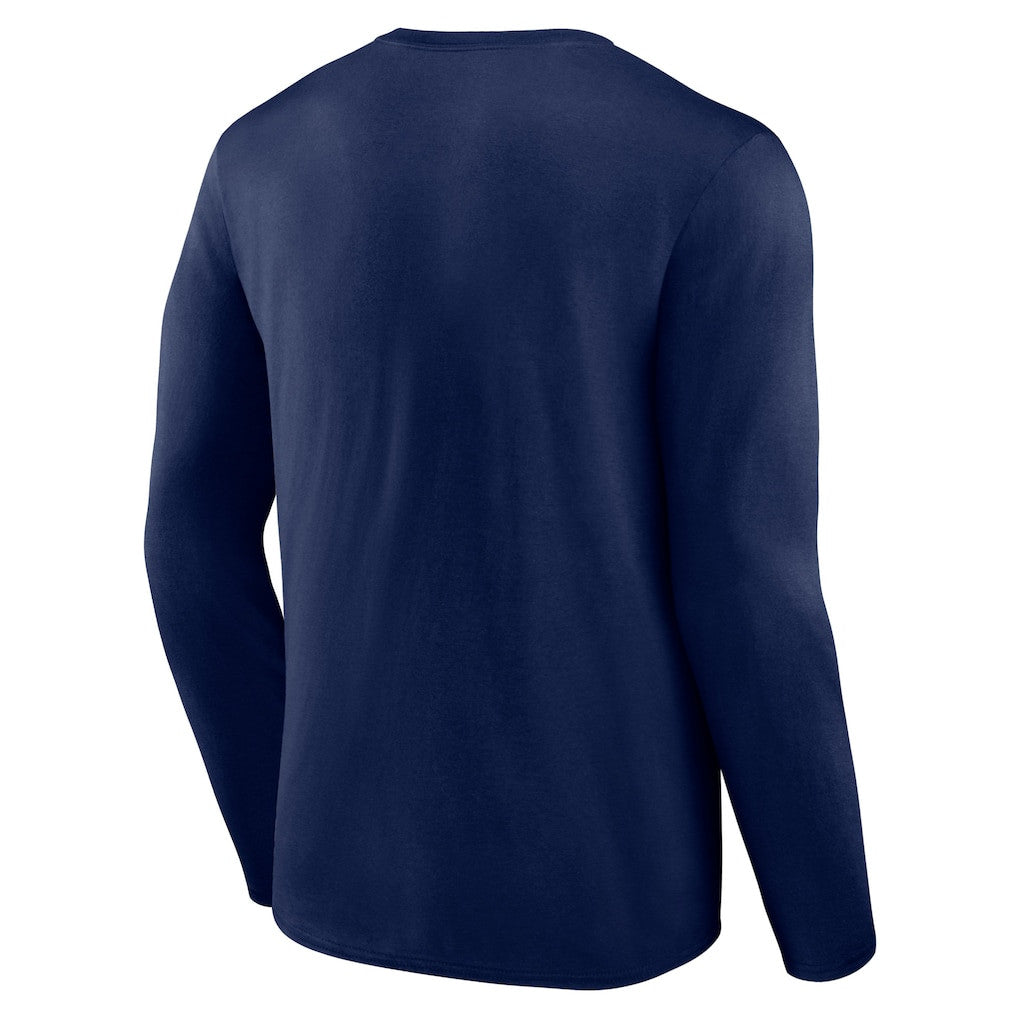 New England Patriots Advance to Victory Long Sleeve T-Shirt - Navy