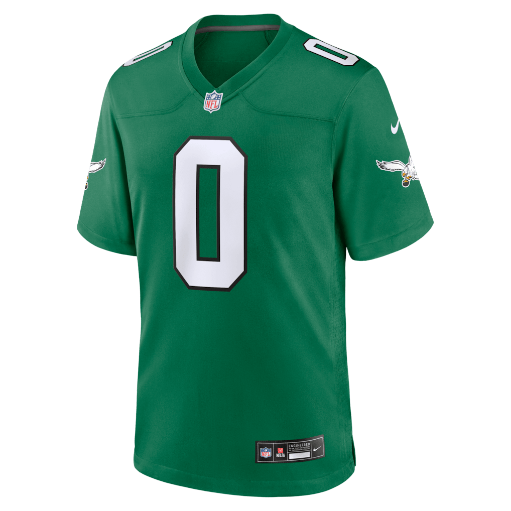 Marquise Brown 0 Philadelphia Eagles Alternate Game Men Jersey - Kelly Green