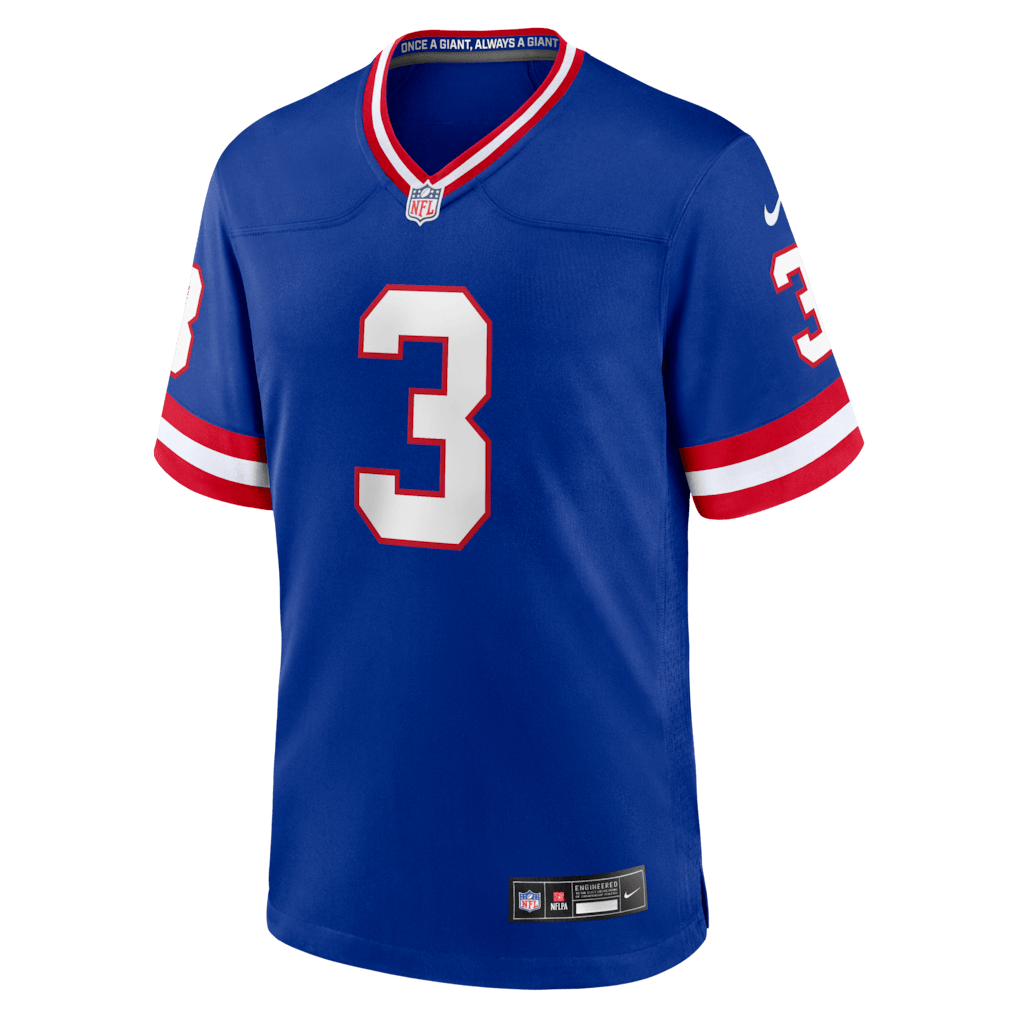 Abdul Carter 3 New York Giants Alternate 2 Game Men Jersey - Royal