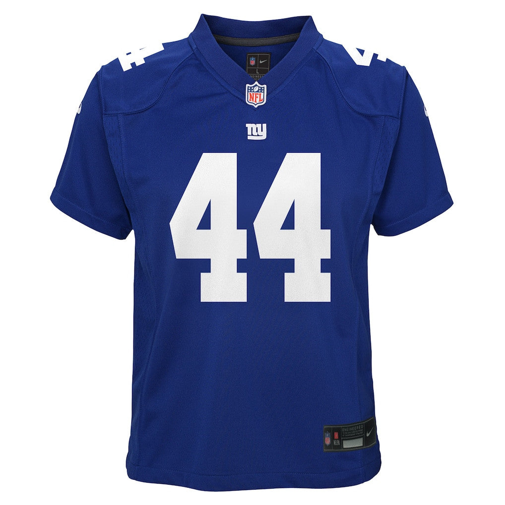 Cam Skattebo 44 New York Giants Team Game YOUTH Jersey - Royal