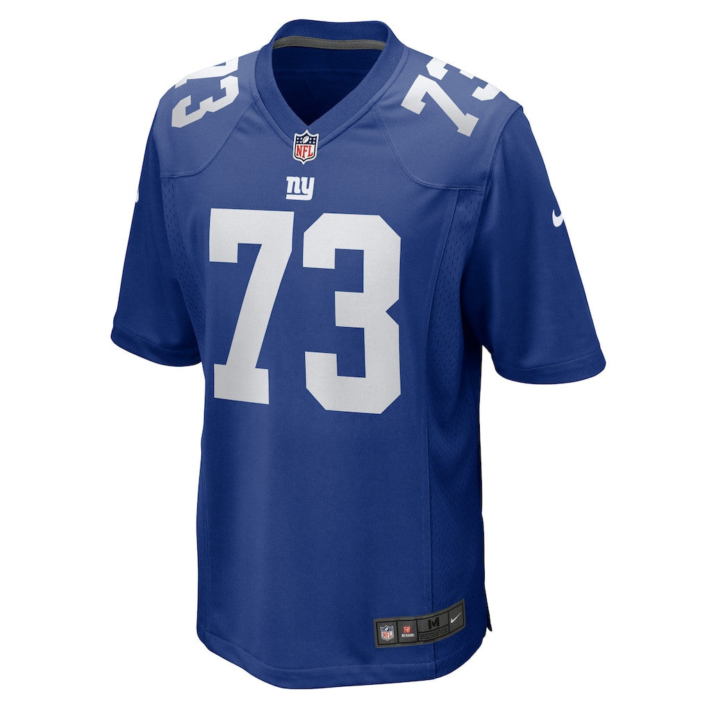 Evan Neal 73 New York Giants Game Men Jersey - Royal