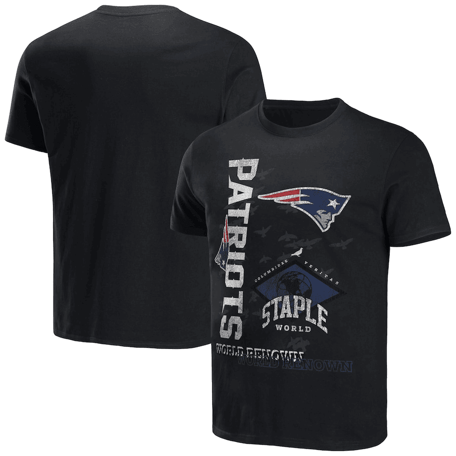 New England Patriots Graphic T-Shirt – Bold Logo & World Renown Print