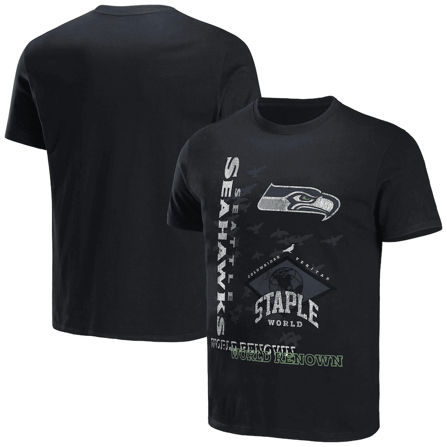 Seattle Seahawks Graphic T-Shirt – Bold Logo & World Renown Print
