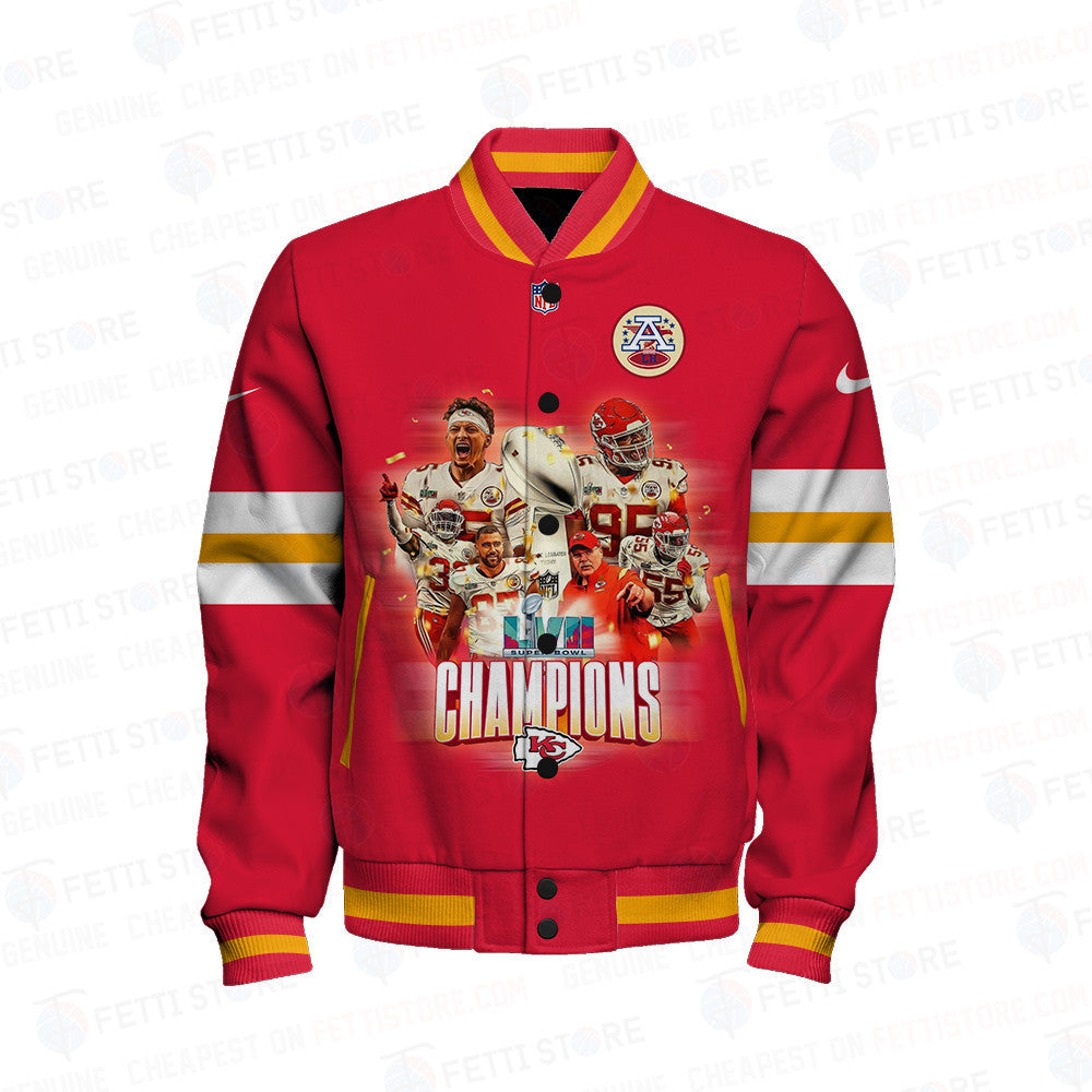 Kansas City Chiefs Champions National Football League Varsity Jacket - All-Over-Printed Jacket
