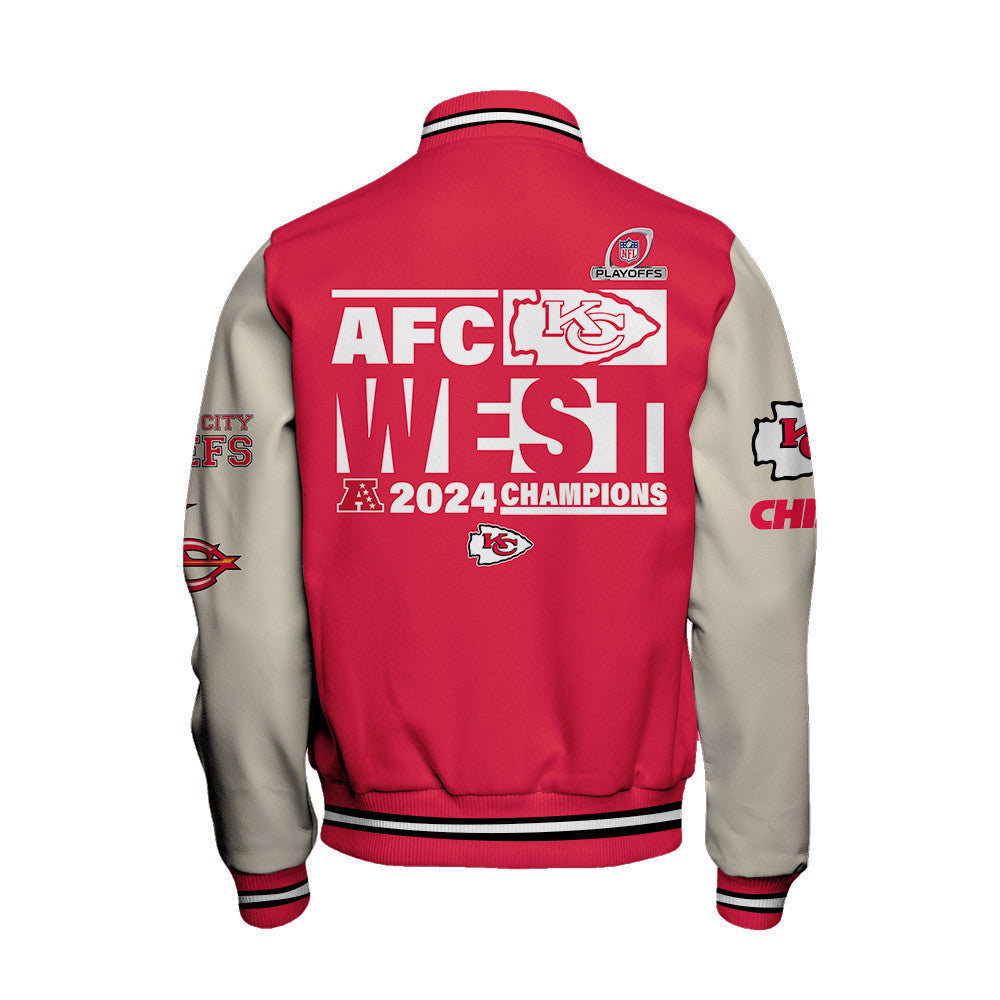 Kansas City Chiefs National Football League We Are Lions Varsity Jacket STM V4 - All-Over-Printed Jacket