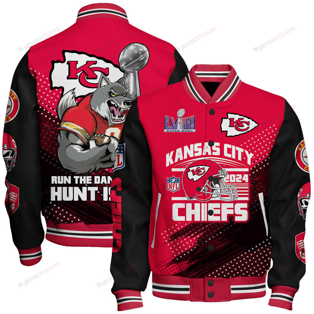 Kansas City Chiefs National Football League Varsity Jacket STM V3 - All-Over-Printed Jacket