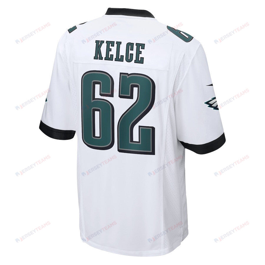 Jason Kelce 62 Philadelphia Eagles Legacy Game Jersey - Men, White