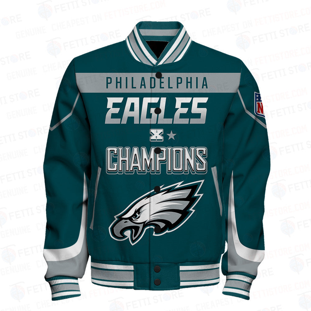 Philadelphia Eagles X Super Bowl Champions Varsity Jacket - All-Over-Printed Jacket