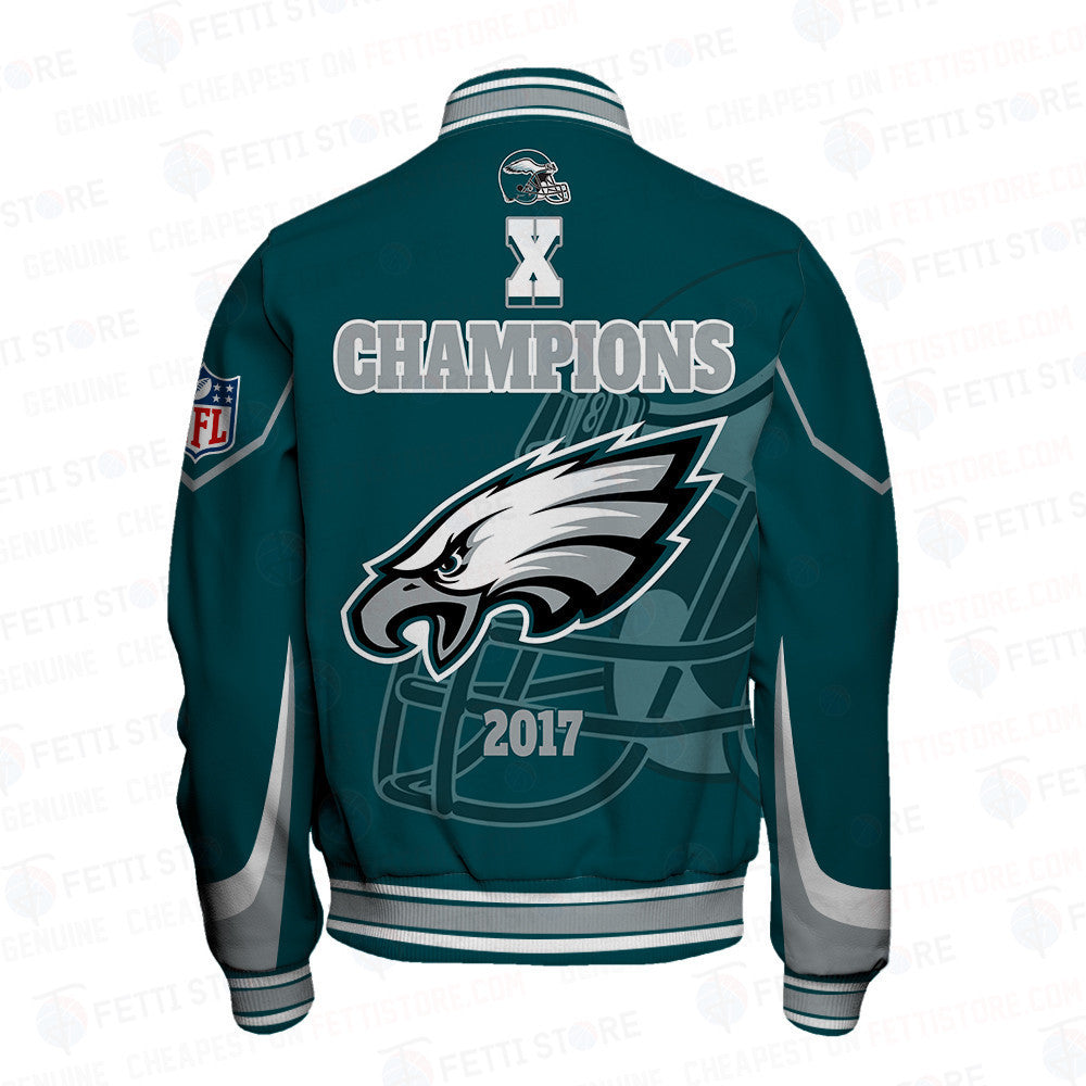 Philadelphia Eagles X Super Bowl Champions Varsity Jacket - All-Over-Printed Jacket
