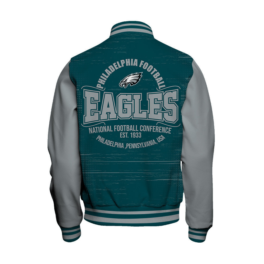 Philadelphia Eagles Football Team 2024 - 25 Proud Of The Shirt Unisex Varsity Jacket - All-Over-Printed Jacket