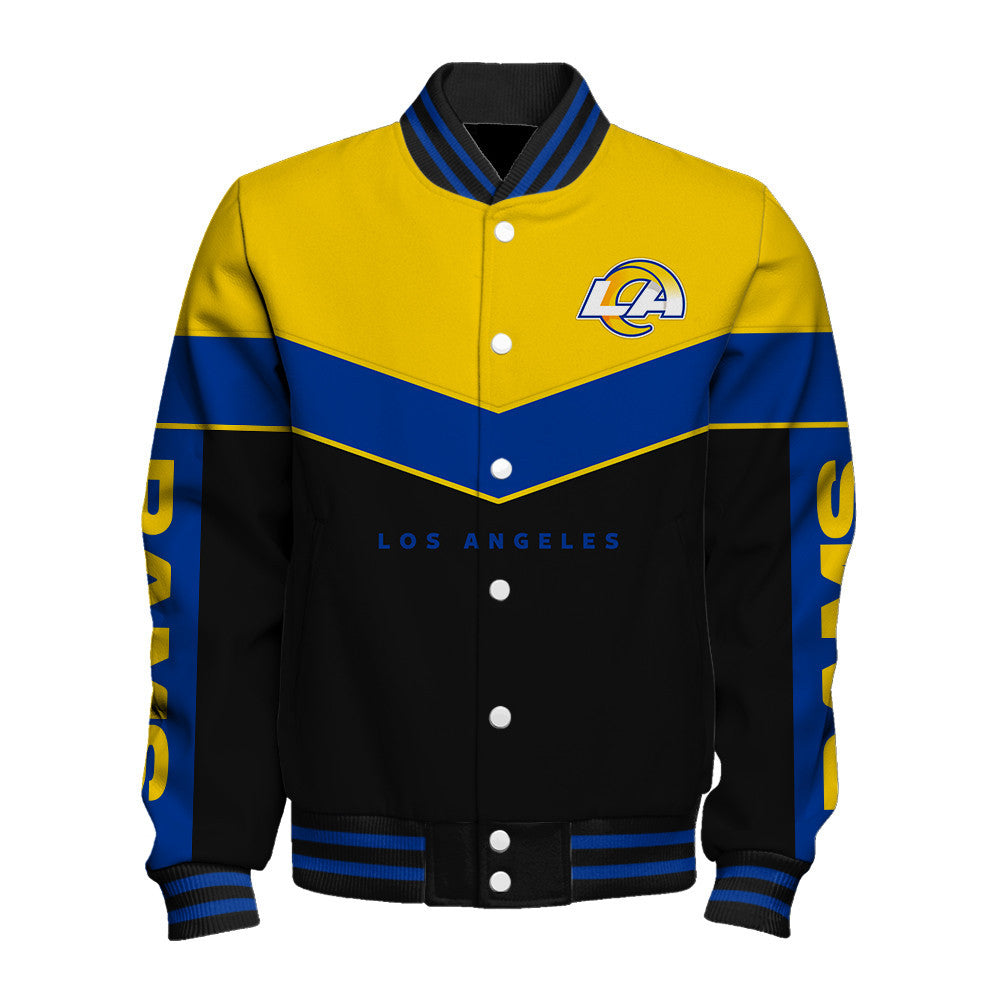 Los Angeles Rams For Fans - Streetwear Athletic Style Varsity Jacket