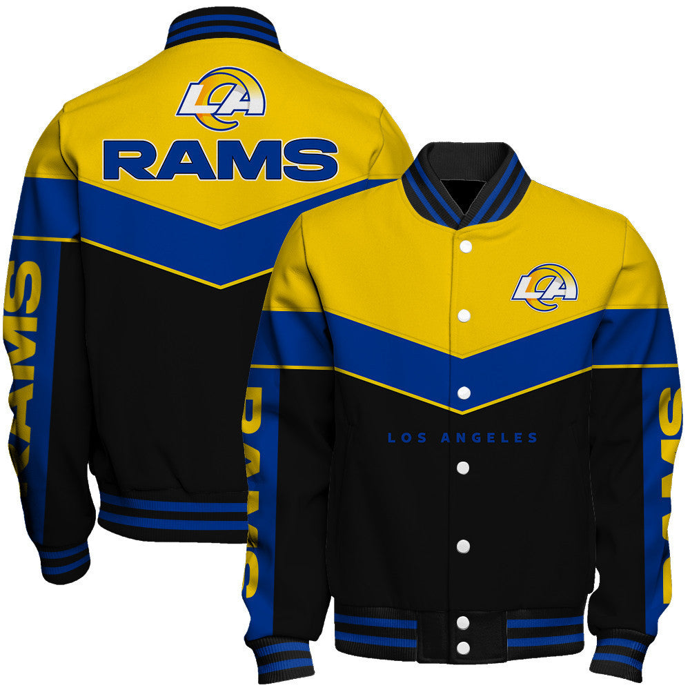 Los Angeles Rams For Fans - Streetwear Athletic Style Varsity Jacket