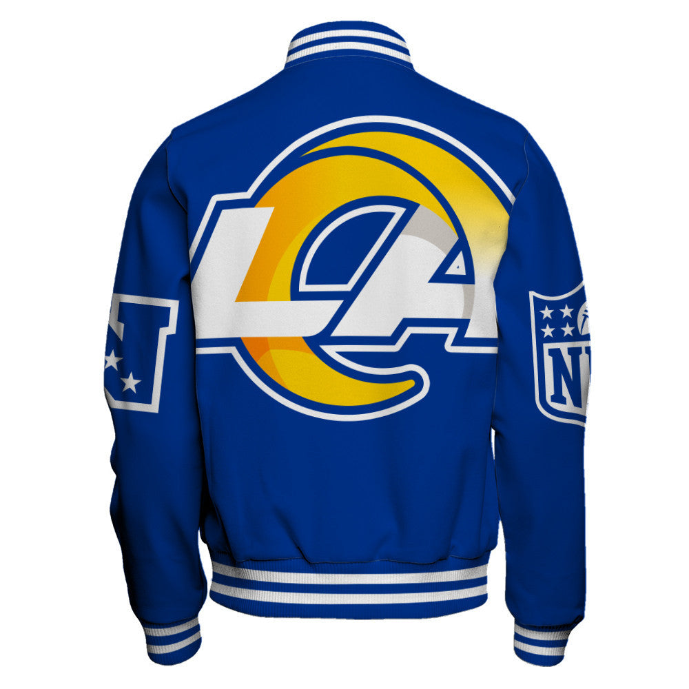 Los Angeles Rams The Team's Symbol, A Declaration of Loyalty Varsity Jacket