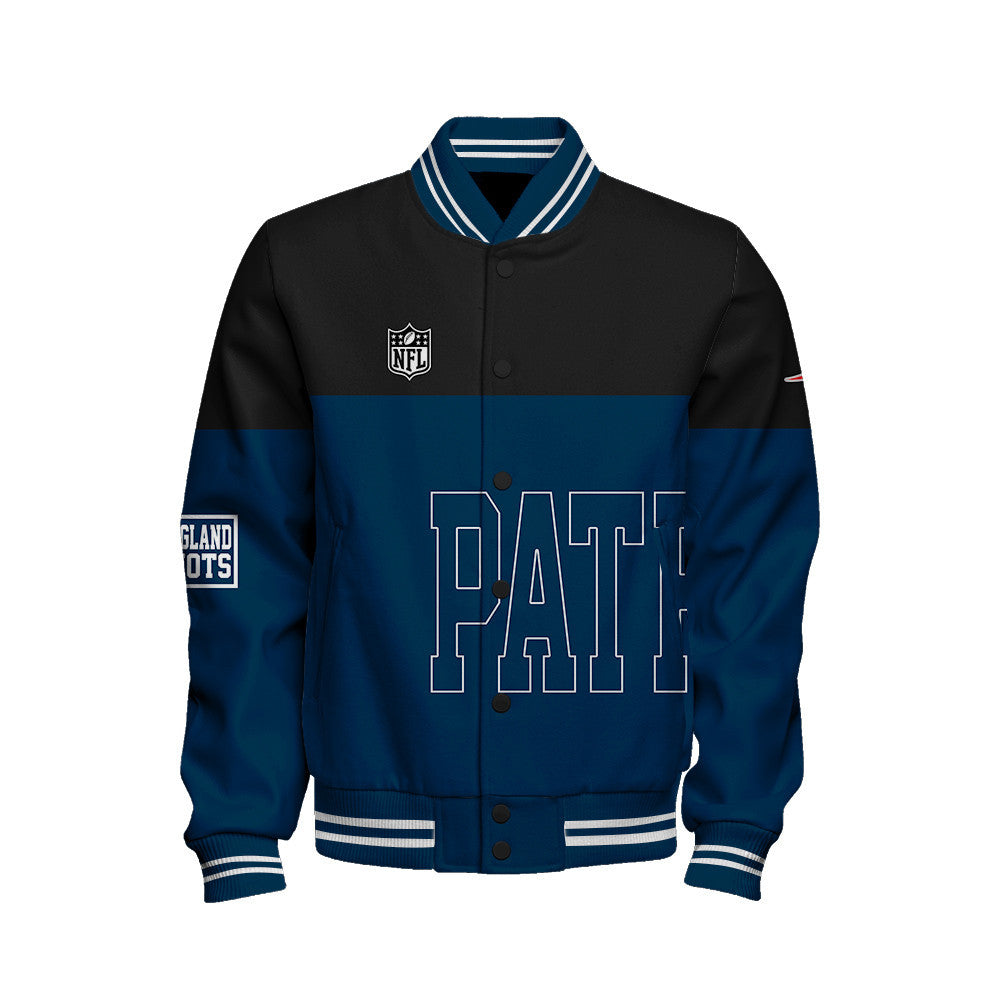 New England Patriots The Symbol of True Fan Pride Varsity Jacket