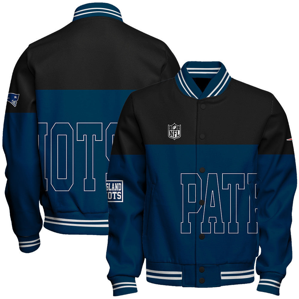 New England Patriots The Symbol of True Fan Pride Varsity Jacket