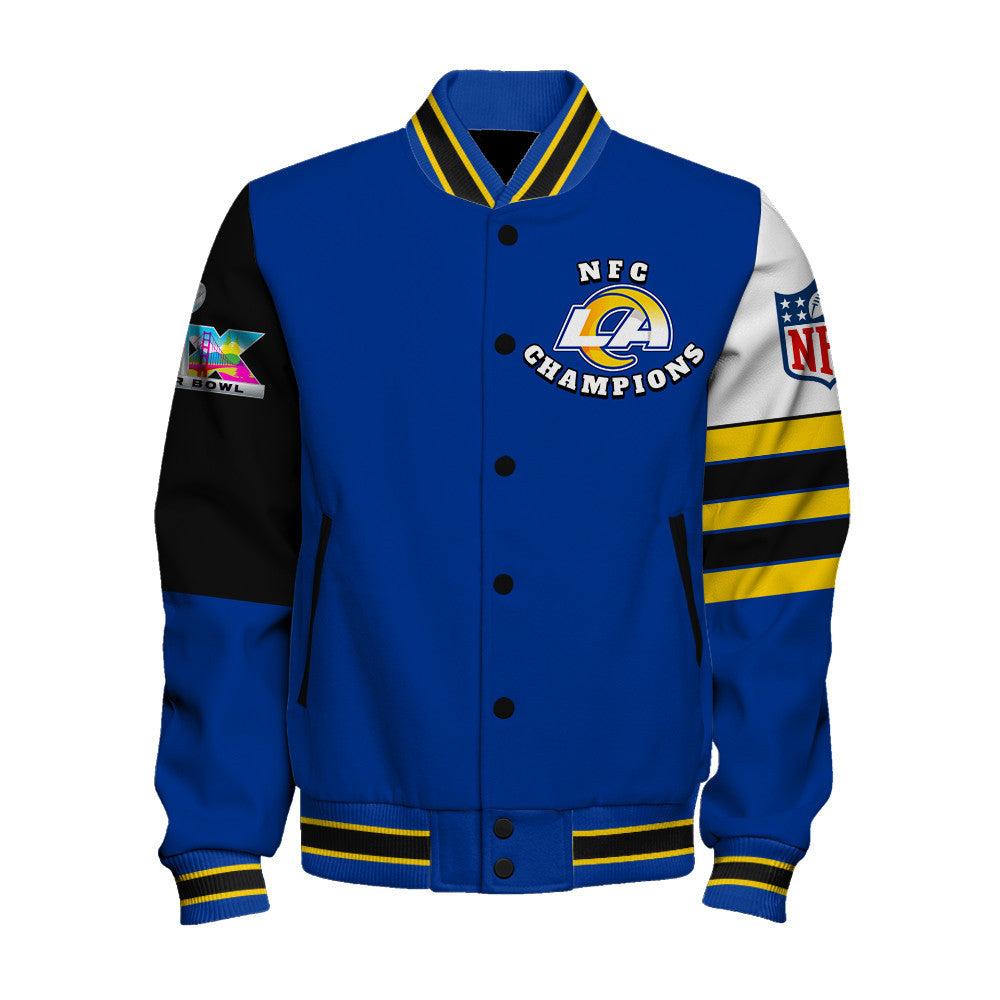 Los Angeles Rams 2025 NFC Conference Champions: The Ultimate Victory Varsity Jacket