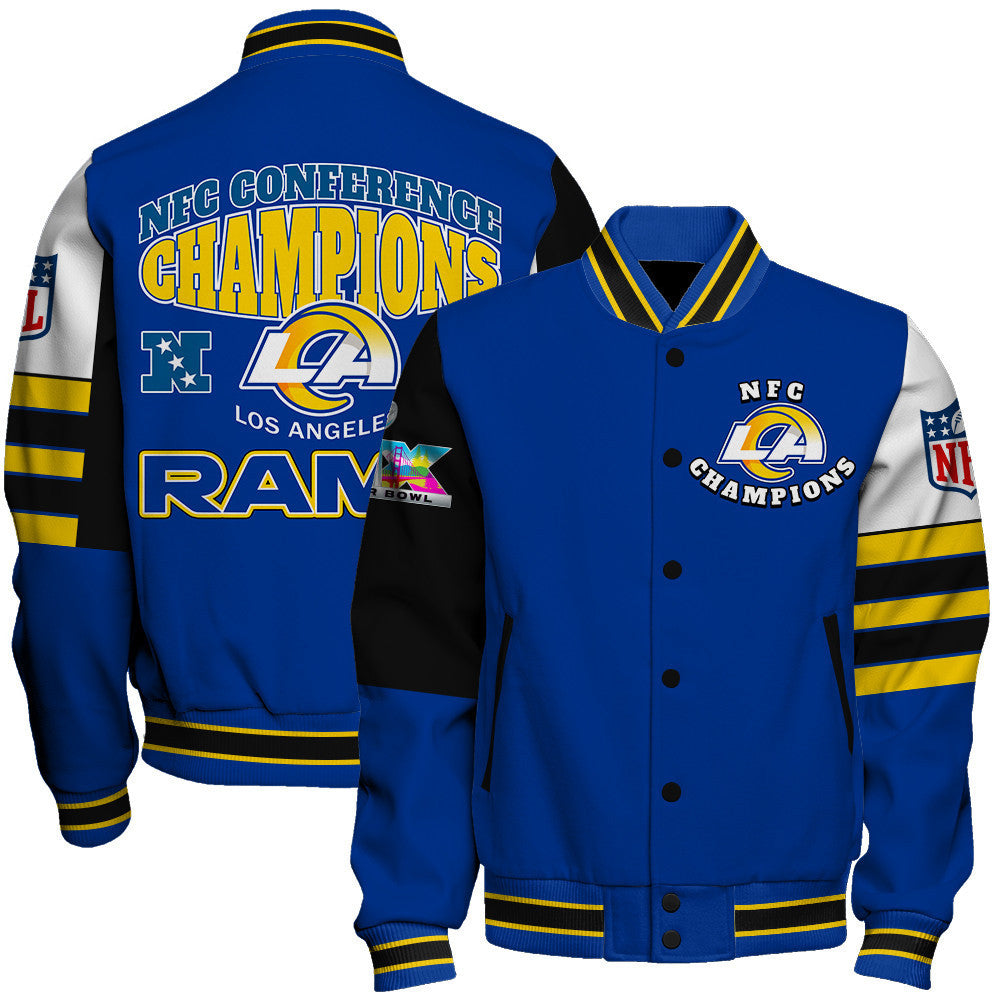 Los Angeles Rams 2025 NFC Conference Champions: The Ultimate Victory Varsity Jacket